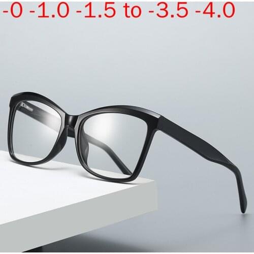 2020 Finished Photochromic Myopia Sun Glasses Fashion Women Men Ultralight Round Metal Frame With Degree -1 -1.5 -2.0 -2.5 NX