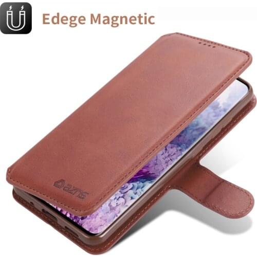 2021 Leather Case for Samsung Galaxy A52 A72 A42 A32 A12 5G A02S S20 FE Flip Business Wallet For Huawei P30 Lite Nova 4E Phone C