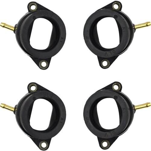 4pc Motorcycle Carburetor Intake Mainfold for Yamaha FZS1000 2001-2005