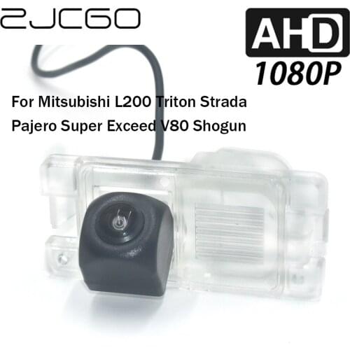 ZJCGO Car Rear View Reverse Backup Parking Reversing Camera for Mitsubishi L200 Triton Strada Pajero Super Exceed V80 Shogun