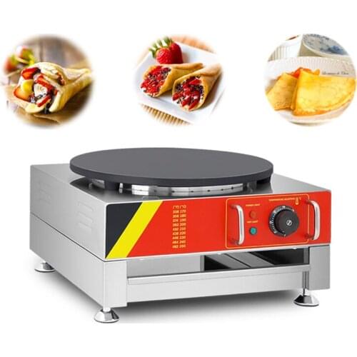 Crepe Maker Electric Pancake Machine Crepera Pancake Circle French Crepes Making Machine Frying Pan For Pancakes