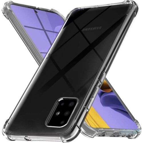 For Samsung Galaxy A41 A51 A71 A01 A21S A21 A31 Phone Case bumper S20 FE S10 A40 A50 A70 A20 A10 M21 M31 S case Silicone Cover