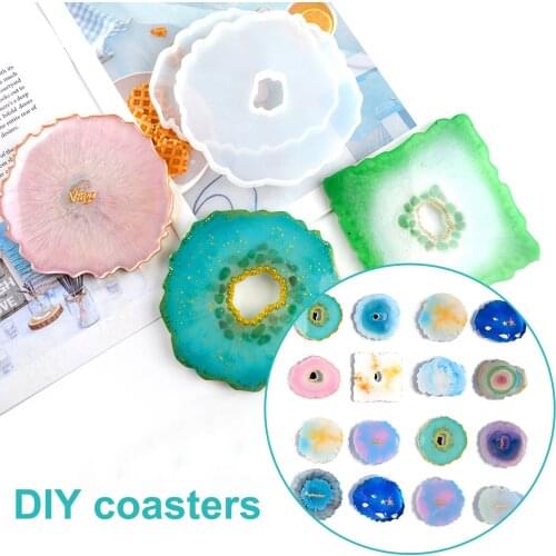 Diy Mold Suitable For Beginners DIY Crystal Epoxy Mould Set Unique Baking Mold Kit Cloud Shaped Coaster