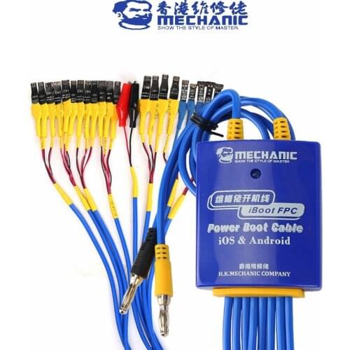 Mechanic iBoot FPC Power Supply Test Control Cable Mobile Phone Boot For iPhone Samsung Huawei OPPO Xiaomi Repair Control Line