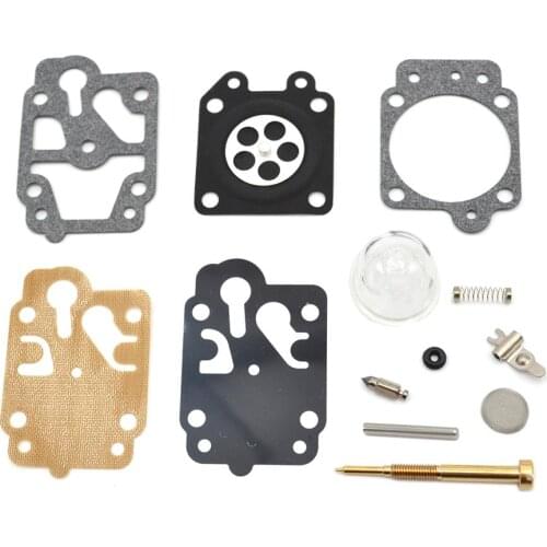 16mm/0.63" Grass Trimmer Gasket Set Accessories for GX135 139 26CC 33CC 43CC 52CC Prermium Alloy Lawn mower Carburetor diaphragm