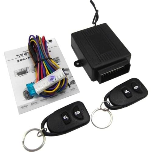 M602-8114 Remote Control Central Locking Kit For KIA Car Door Lock Keyless Entry System With Trunk Release Button