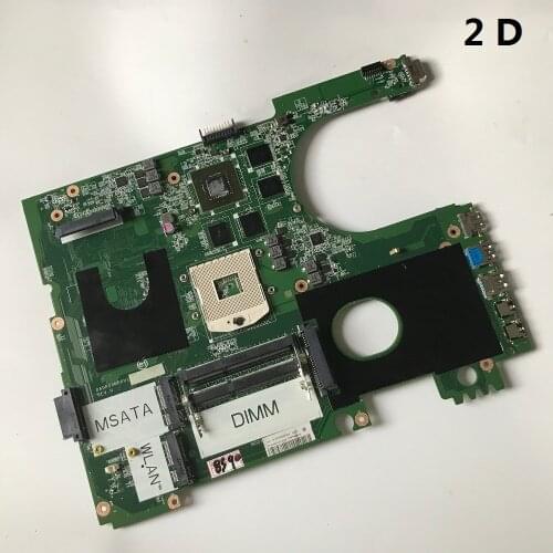ZZZNAYQ For DELL 7720 Laptop Motherboard CN-072P0M 072P0M 72P0M DA0R09MB6H1 DA0R09MB6H3 HM77 GT650M 2GB 100% Tested