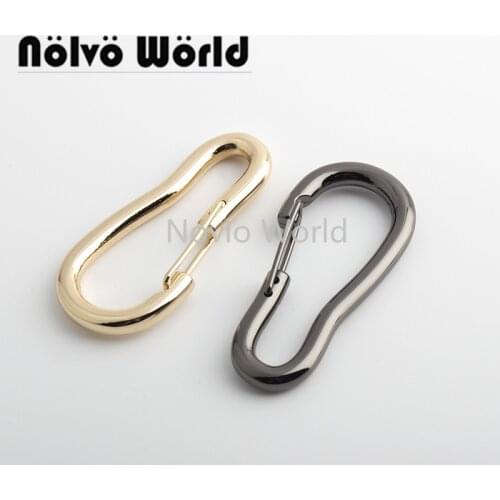 Nolvo World 10-50 pieces 21mm 3 colors Spring snap hook metal snap hooks metal clasps