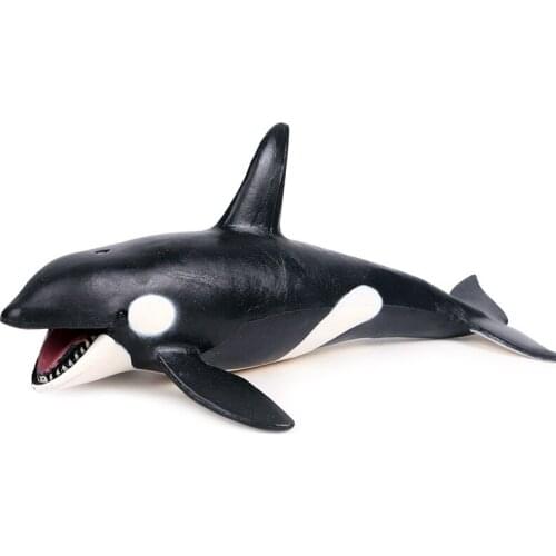 Sea Life Animals Killer Whale Model Action Figures Pvc Figurines Simulation Models Toys