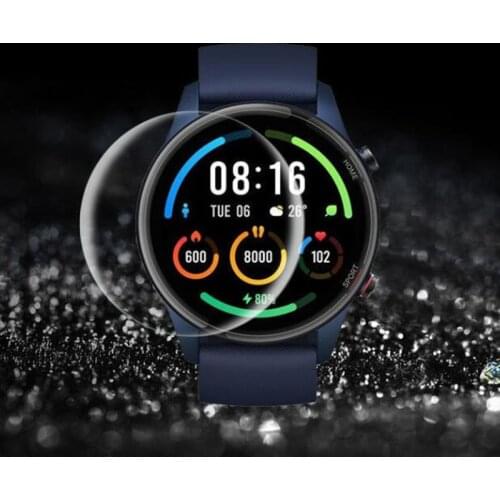 5pcs Soft TPU Clear Protective Film Smartwatch Guard For Xiaomi Mi Smart Watch Color Sports Version Full Screen Protector Cover