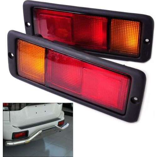 DWCX New 1 Pair Left & Right Rear Tail Light Lamp MB124963 MB124964 214-1946L-UE 214-1946R-UE for Mitsubishi Pajero Montero