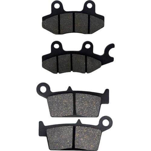 Motorcycle Front and Rear Brake Pads For Kawasaki KLX 250 S9F/SAF/SBF/SCF/SDF 2009-2013 FA135 FA131