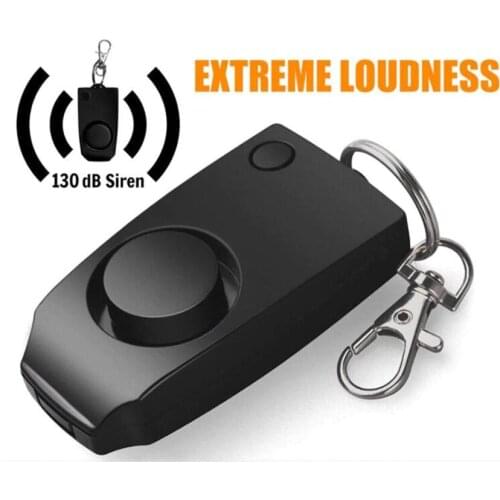 Personal Alarm 120DB Emergency Security Alarm Keychain Personal Protection Safety Alarm for Women, Men, Elderly and Kids