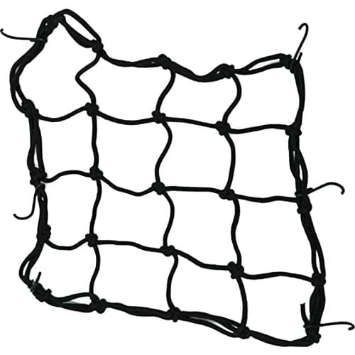 Motorcycle Luggage Net Bike 6 Hooks Hold down Fuel Tank Luggage Mesh Web Black Motorcycle Bike Cargo Net Load Cover Cord