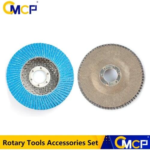 CMCP 115x22mm Flap Sanding Disc For Angle Grinder 40/60/80/120 Grit Grinding Flap Discs Metal Wood Abrasive Tools Grinding Wheel