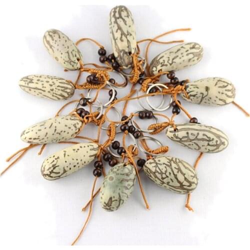 One Thousand Bodhi Keychain Good Luck Bodhi Car Ornaments Decoration Car Key Fob Natural Keychain