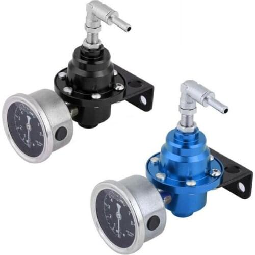 Universal Adjustable Fuel Pressure Regulator Tomei Type With Original Gauge And Instructions Auto Replacement Parts Wholesale