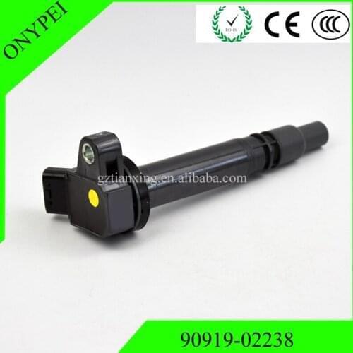 1PCS Ignition Coil UF314 88970216 9091902238 90919-02238 90919 02238 For Pontiac Vibe Toyota Corolla Matrix Celica 2006-2000