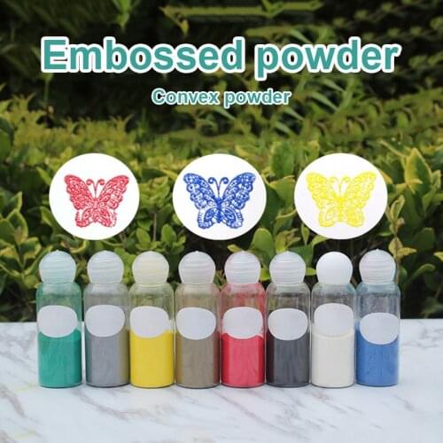 1 Pcs Embossed Powder Pigment 10ml DIY Embossing Stamping Scrapbooking Craft B99