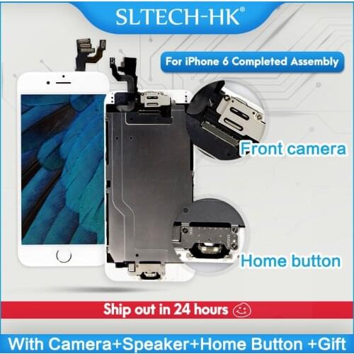 AAA+++ For iPhone 6 6S 7 8 Plus LCD Full Assembly Completed With 3D Force Touch For iPhone 5 5C 5S SE Screen Replacement Display