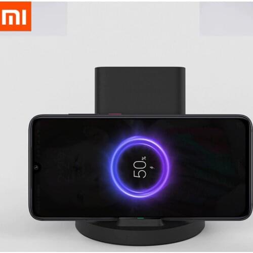 Xiaomi Vertical Wireless Charger 20W Max with Flash Charging Qi Compatible Multiple Safe Stand Horizontal For Xiaomi Smartphone