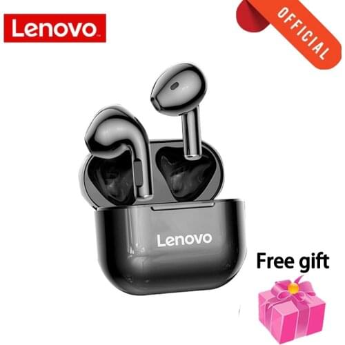 Lenovo lp40 Earphone bluetooth Bass With Mic Gaming Wireless headphones Earphones Touch Control High Quality Waterproof Earbuds