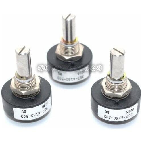 British Spectrol imported 357-4160-503 conductive plastic 360 degree limitless potentiometer 50k