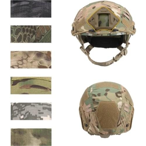 Airsoft Hunting Tactical Military Combat CS Wargame Outdoor Sport Multicam Helmet Cover For Ops-Core PJ/BJ/MH Type Fast Helmet