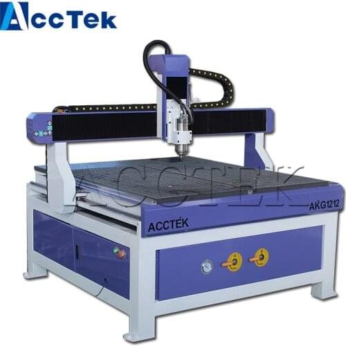 Jinan AccTek factory wood engraving machine 3d cnc router 1212 1224 for sale