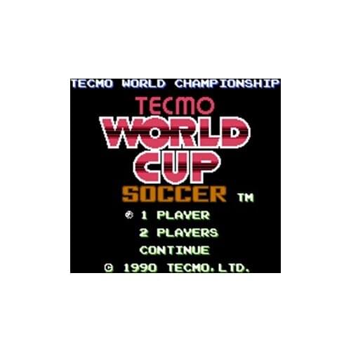 Tecmo World Cup Soccer Region Free 60 Pin 8Bit Game Card For Subor Game Players
