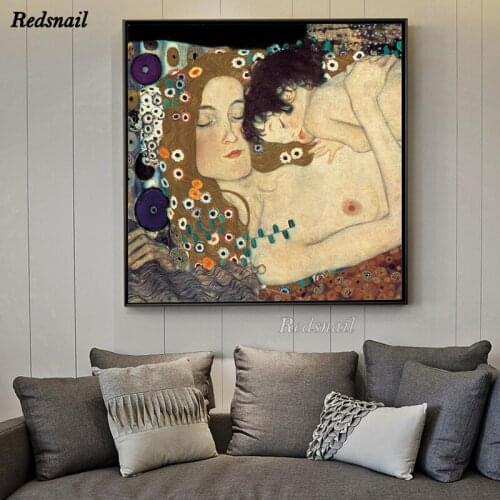 Gustav Klimt Art 5D DIY diamond painting cross-stitch puzzle Full Diamant embroidery mosaic rhinestone Home decor EE1053