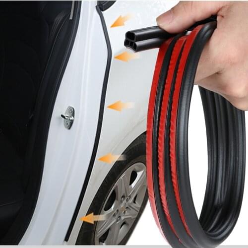 Car Door Seal Strip Trunk Edge Stickers For Mitsubishi motors asx lancer 10 9 x outlander xl pajero sport 4 l200 carisma