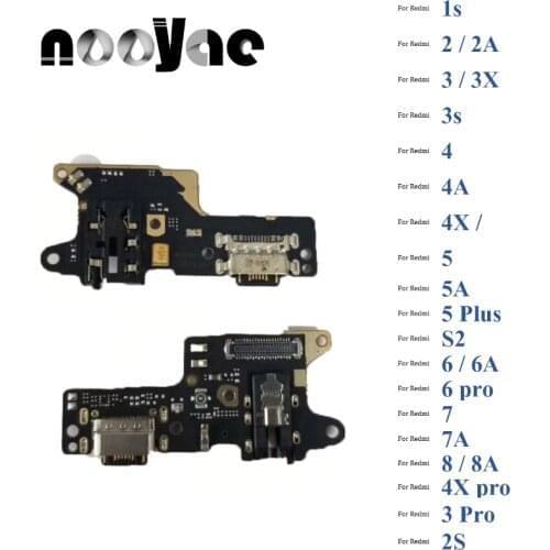 Novaphopat Flex Cables For Phones Xiaomi Redmi 5 Plus