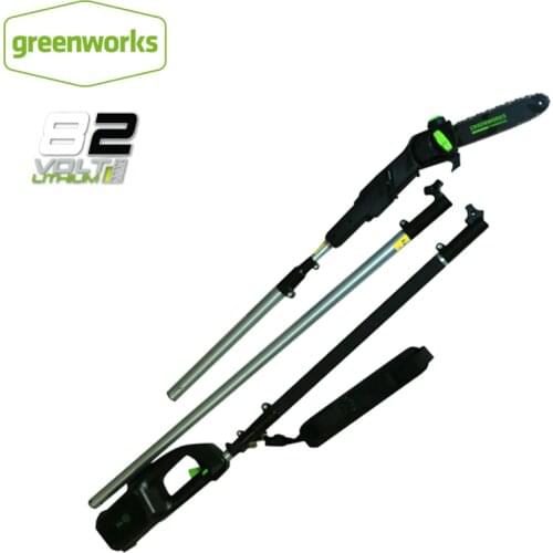 New arriaval GreenWorks 82V 10-Inch Cordless Brushless Pole Saw comb battery and charger excluded