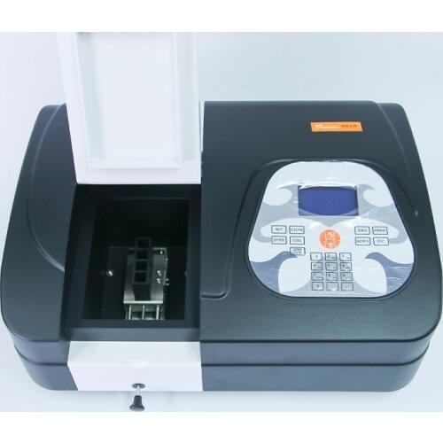 UV-Visible Spectrophotometer LCD Single Wavelength 190-1100nm Laboratory Equipment