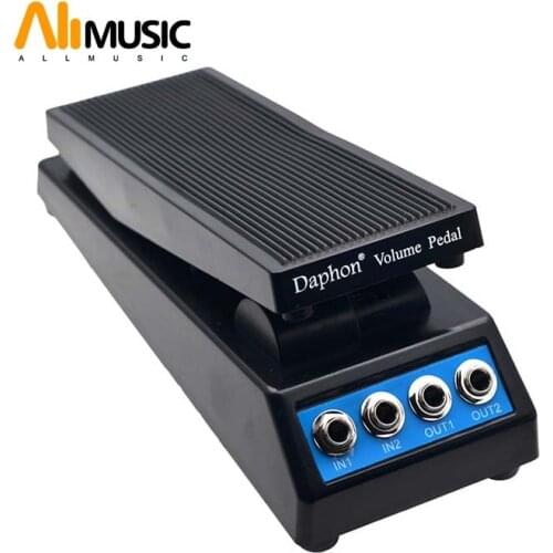 Daphon Guitar Stereo Volume Pedal DJ Guitar Effect Pedal 1511A Stereo In + Out