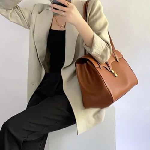 Bags for Women 2021 New Large-capacity Armpit Bag Leather Fashion All-match Lady Shoulder Purses and Handbags Luxury Designer Gg