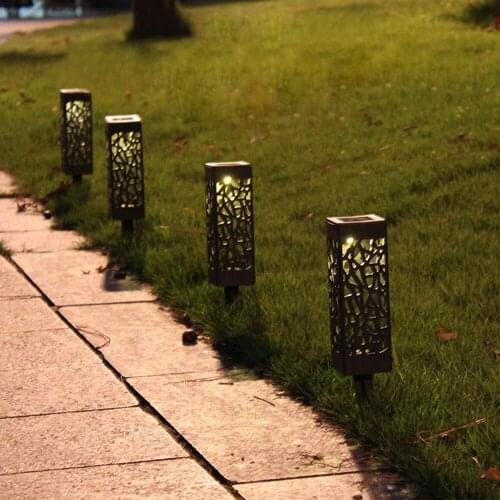 Outdoor Waterproof Lawn Lamp Modern Simple Garden Landscape Pillar Path Villa Landscaping Garden Bollard Light