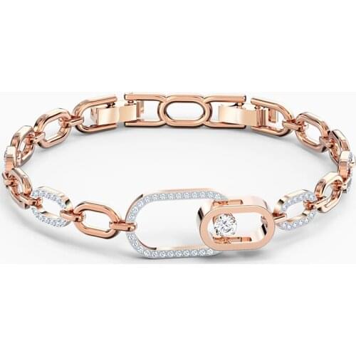 High Quality Fashion Exaggerated Adjustable Wear Rose Gold Bracelet One Piece Wholesale