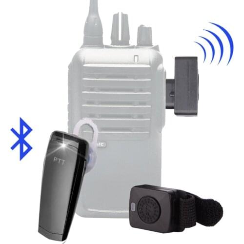 Walkie Talkie Bluetooth Headset Earphone Handheld Two Way Radio Wireless Headphones For ICOM IC-F11 MAXON SL25 VERTEX VX-200 etc