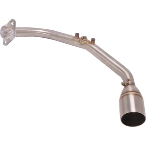 51mm Motorcycle Exhaust System Front Pipe Connect Link Tube for LF-KPV150