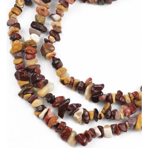 HGKLBB Natural Stone Irregular yellow Rosy clouds Gravel beads 88cm strand Chips Beads for Jewelry making bracelet Necklace DIY