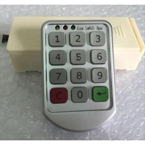 Electronic Lock Digital Combination Lock Password Keypad Number Cabinet Door Code Locks For Cabinet Door Drawer Door Hardware