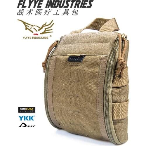 FLYYE MOLLE Tactical Trauma Kit Pouch Military camping hiking modular combat CORDURA PH-C042