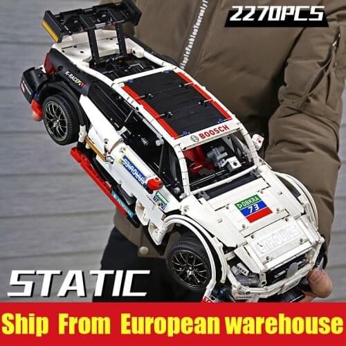 Mould King 13075 MOC 6687 6688 Car Model Kits Building Blocks Bricks Compatible AMG C63 Children Christmas Gifts Toys