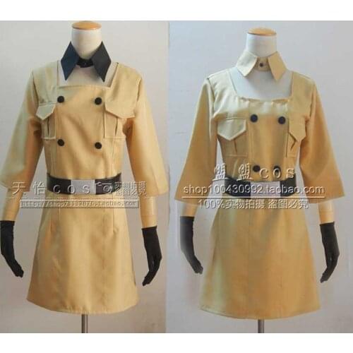 Hetalia: Axis Powers South Italy Romano Reversion Female Body COS Clothing Cosplay Costume with gloves