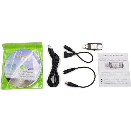 1pcs 22 in1 RC USB Flight Simulator Cables support G7 G6 G5.5 G5 PH5.0 for RC helicopter toy FPV quadcopter drone with camera