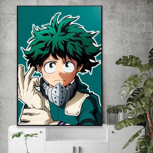 Home Decor My Hero Academia Canvas Painting Modular Popular Picture Prints Modern Artwork Living Room Bedroom Wall Anime Poster