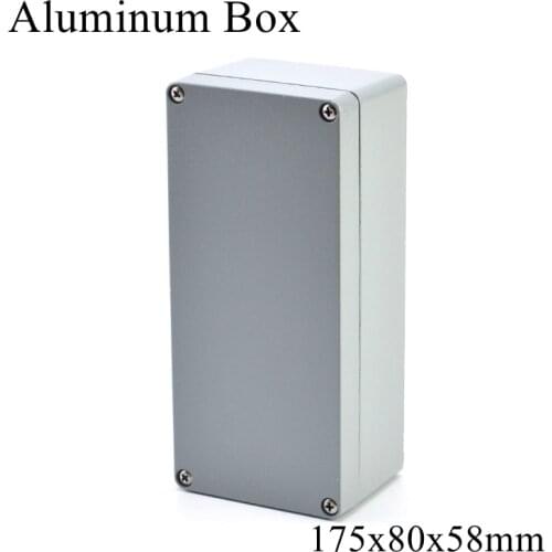 FA20 175x80x58mm IP65 Waterproof Aluminum Junction Box Electronic Terminal Sealed Diecast Metal Enclosure Case Connector Outdoor