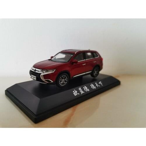 1/64 Scale Mitsubishi OUTLANDER 2017 Red Diecast Car Model Toy Collection Gift